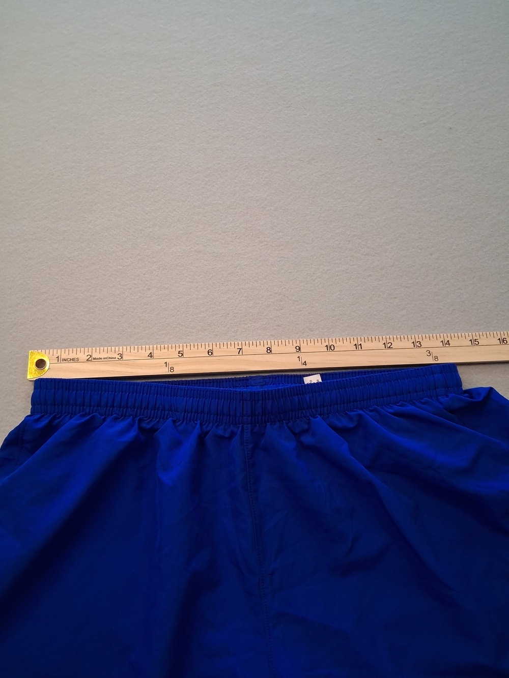 Under Armour Men's Blue Athletic Shorts  Sz M with #40 - Picture 4 of 6